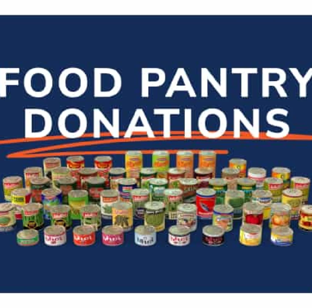 Food pantry donation community