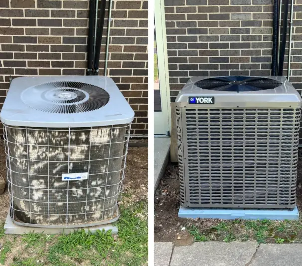AC installation Before After 2@2x